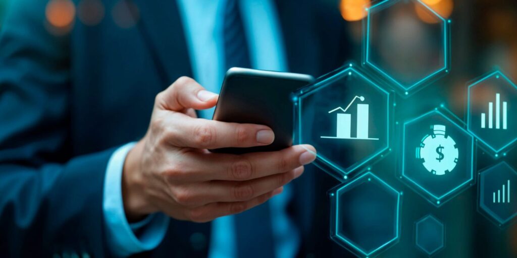 Trader avaliando plataforma de investimentos